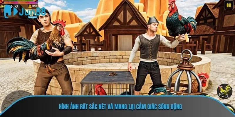 Hình ảnh rất sắc nét và mang lại cảm giác sống động